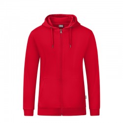 Hooded Jacket Organic red